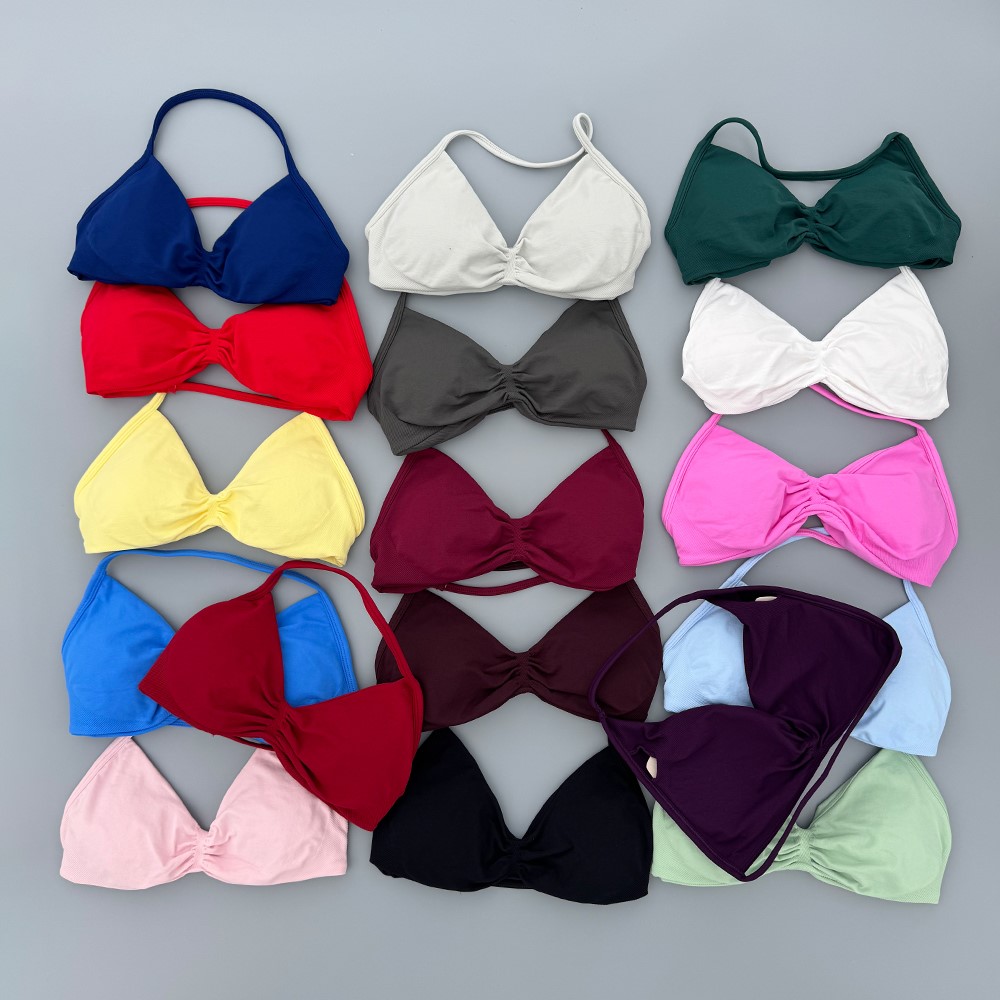 스트랩 브라 짐 탑 여성용 하이 서포트 푸쉬업 얇은 스 - Sports Bra Racerback 리뷰 및 가격