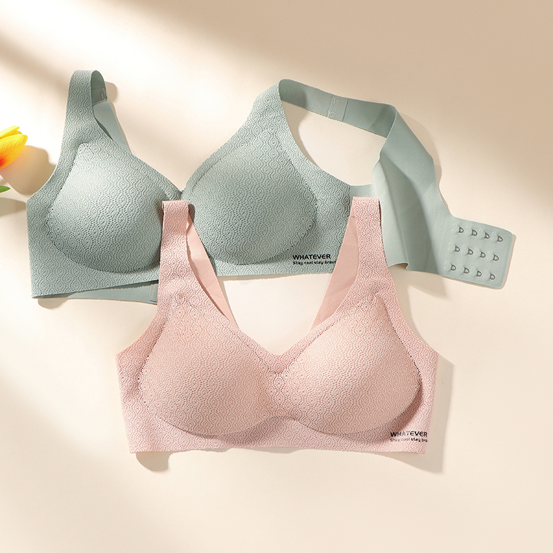 새로운 패턴 심리스 속옷, 가볍고 편안한 통기성 개더, - Wirefree Bra Comfort 리뷰 및 가격